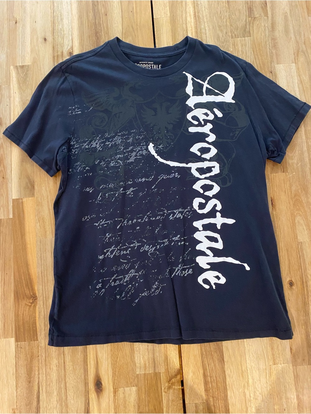 Aeropostale Vinyl Print Graphic Tee